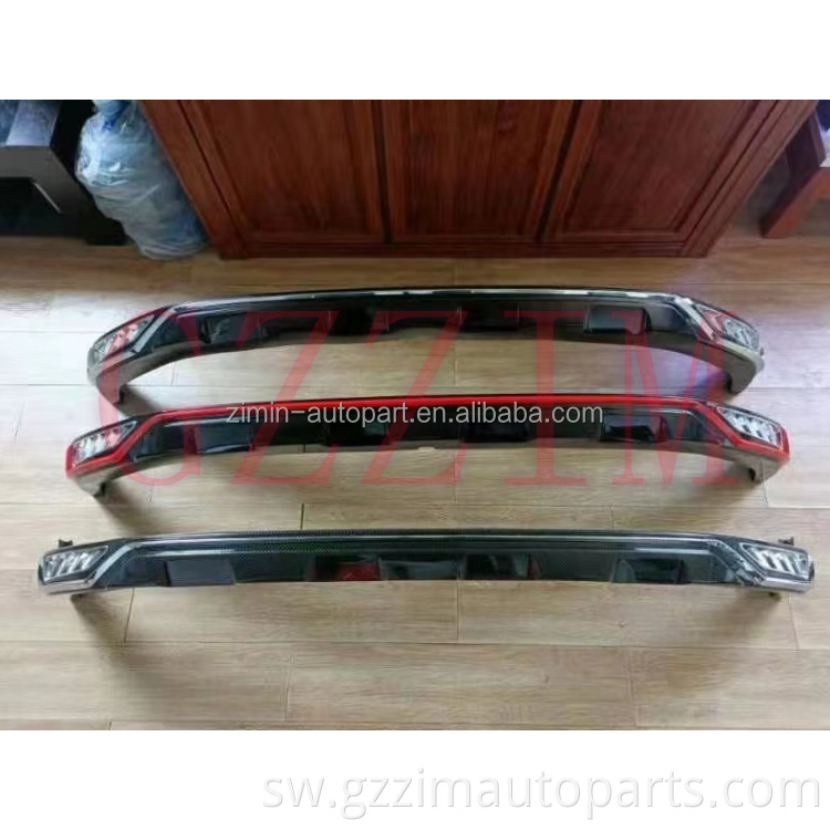 Car Front Bumper Lip Front Shovel Spoiler For Tucson 2022